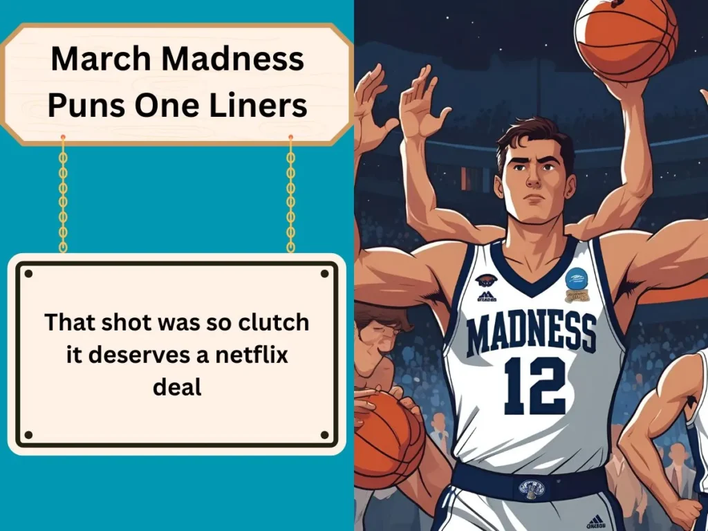 March Madness Puns One Liners