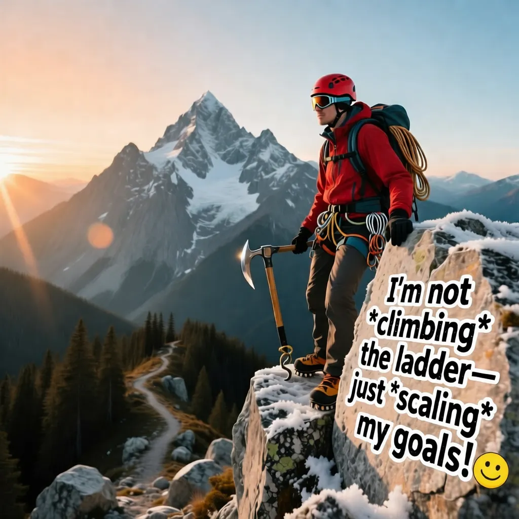 Mountain Climbing Puns