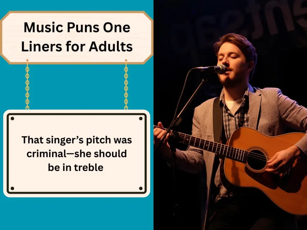 Music Puns One Liners for Adults