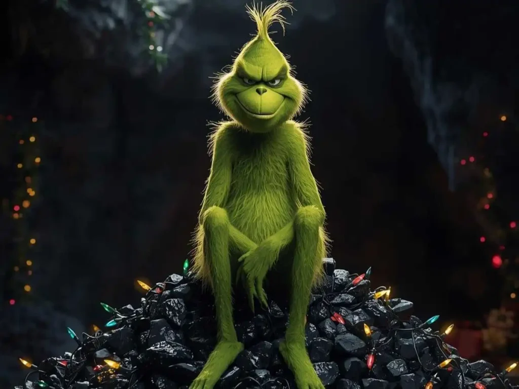 Naughty Coal Grinch Bah