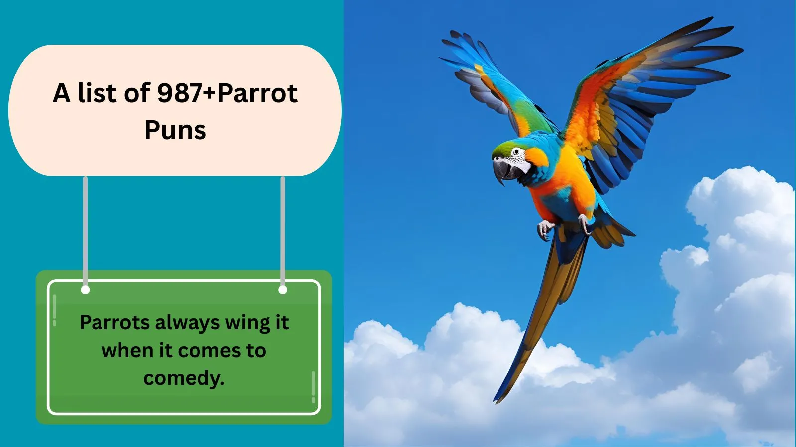 You are currently viewing 987+Parrot Puns That Are That Will Have You Talking 2025