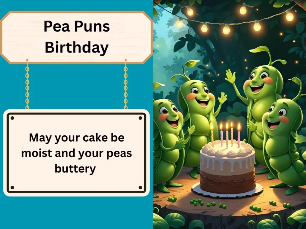 Pea Puns Birthday