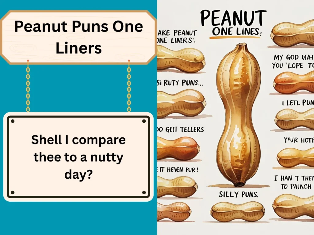 Peanut Puns One Liners