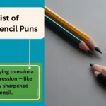 Pencil Puns