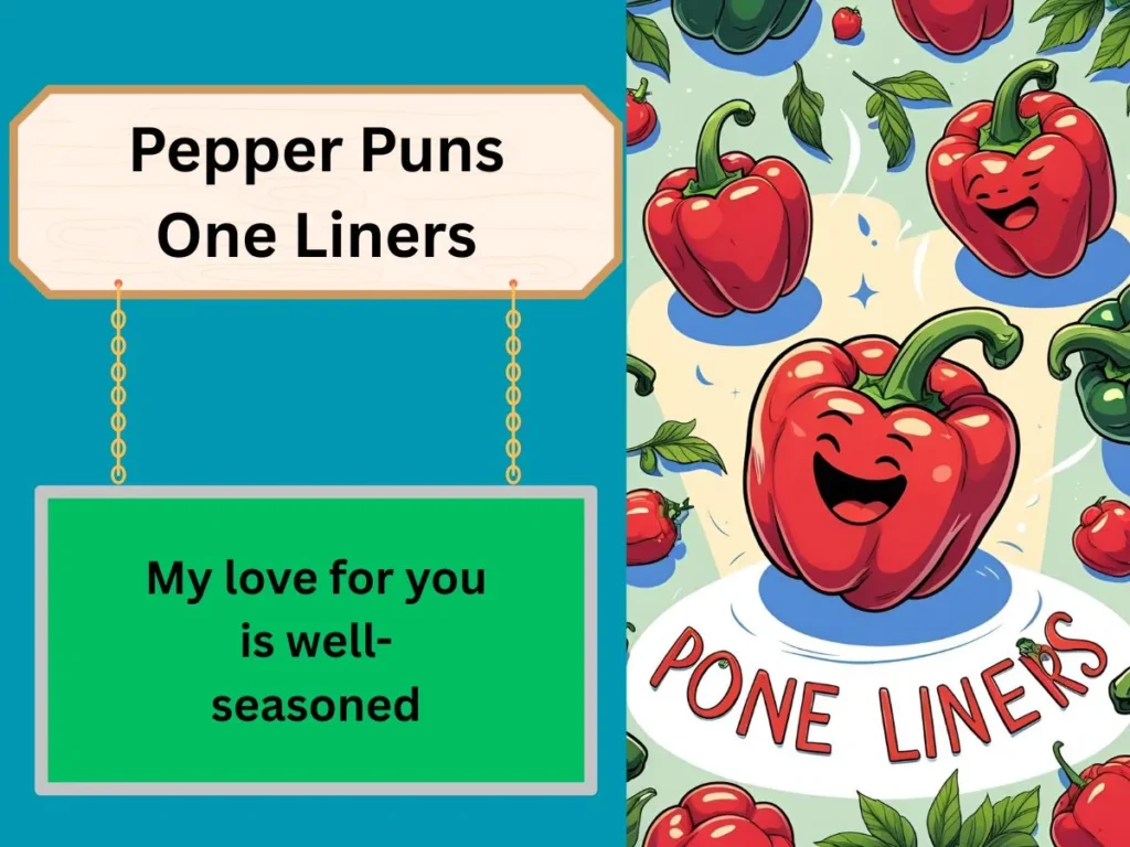 Pepper Puns One Liners