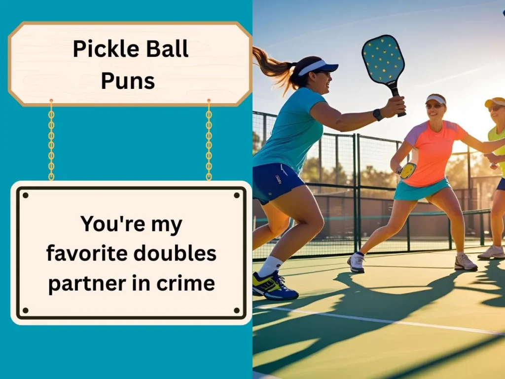 Pickle Ball Puns