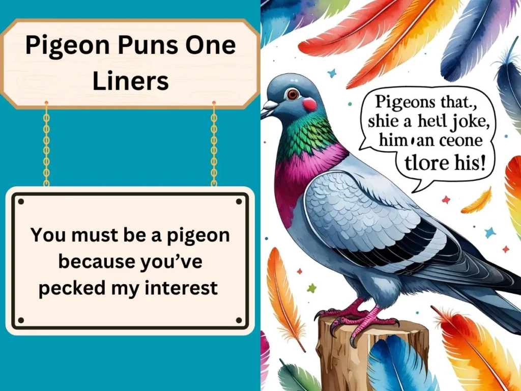 Pigeon Puns One Liners