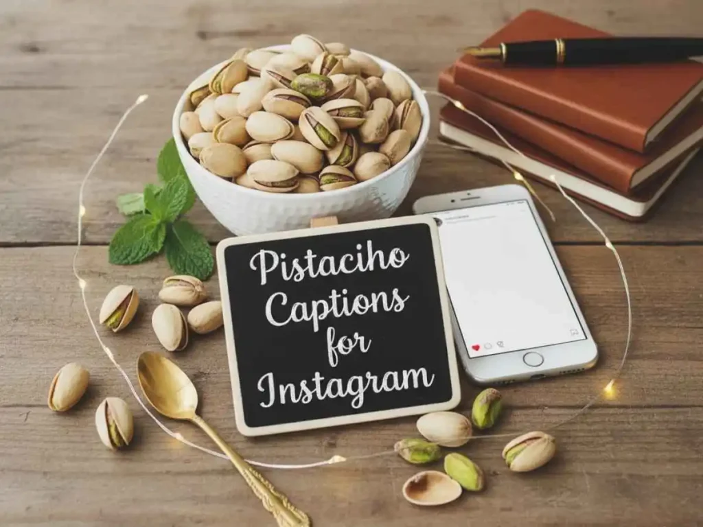 Pistachio Captions for Instagram