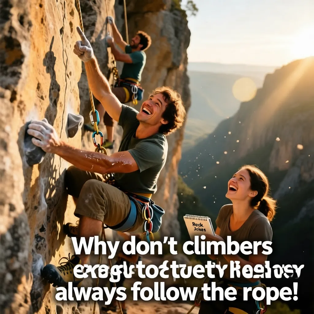 Rock Climbing Jokes