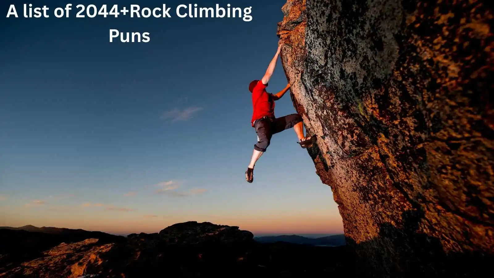 You are currently viewing 2044+Rock Climbing Puns to Elevate Your Sense of Humor