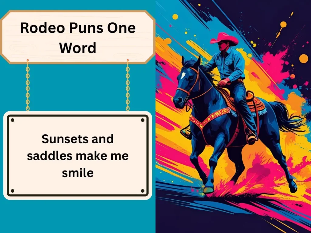 Rodeo Puns One Word