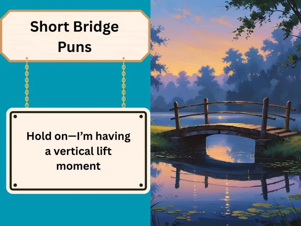 Short Bridge Puns