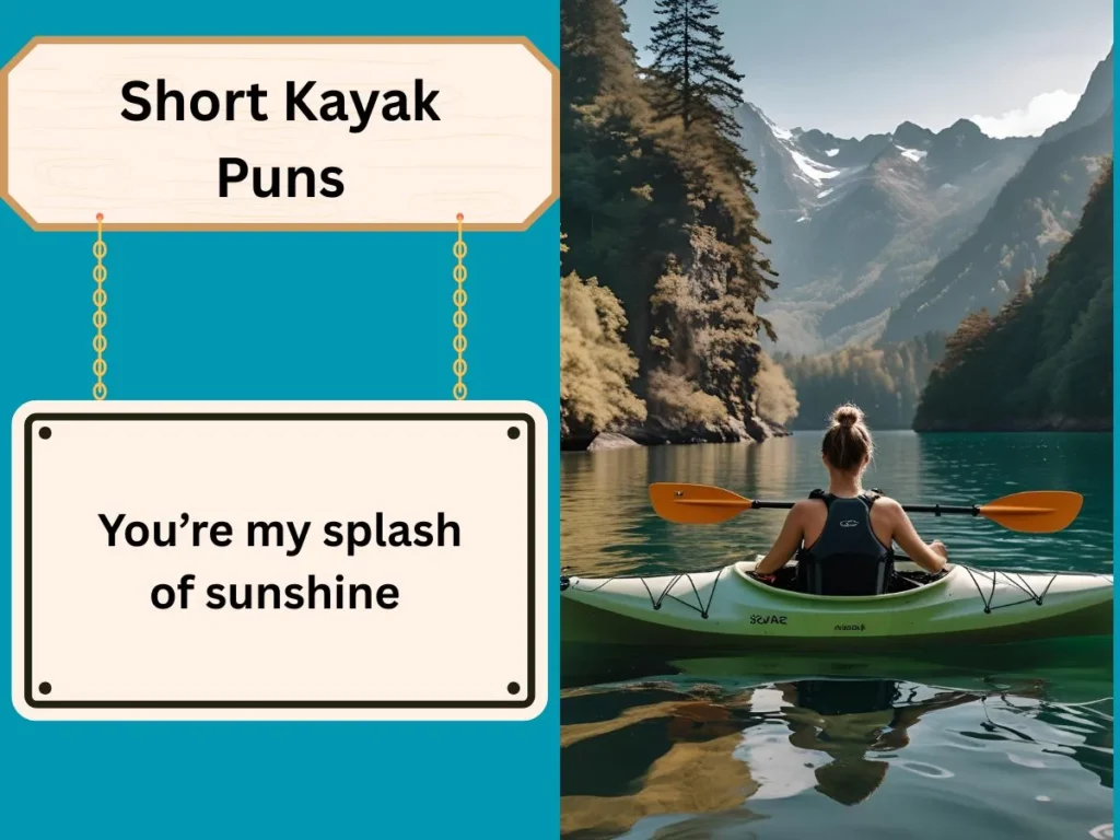 Short Kayak Puns