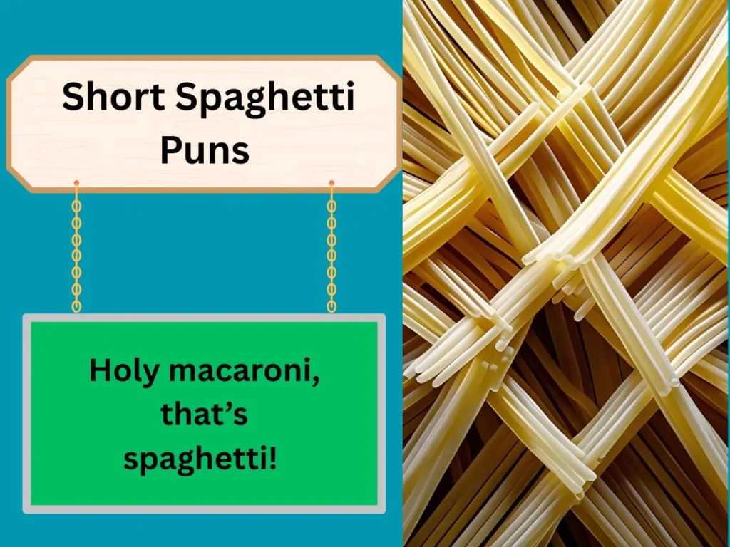 Short Spaghetti Puns