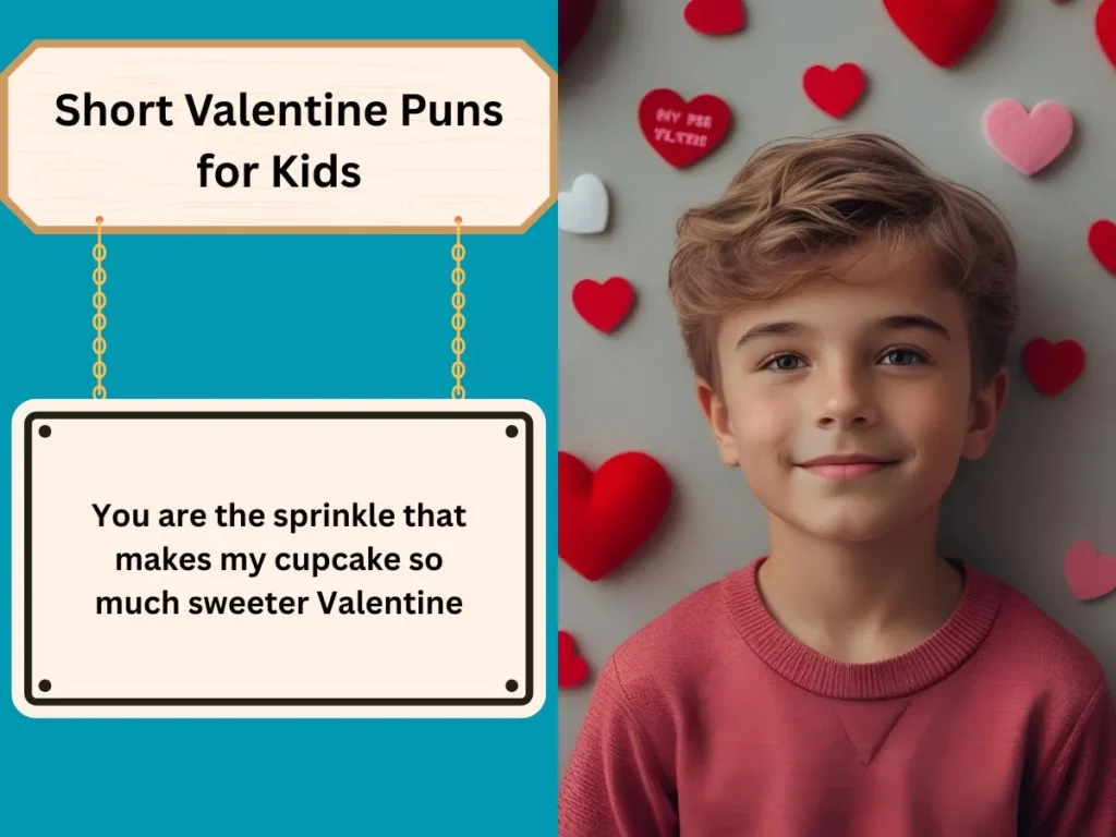 Short Valentine Puns for Kids