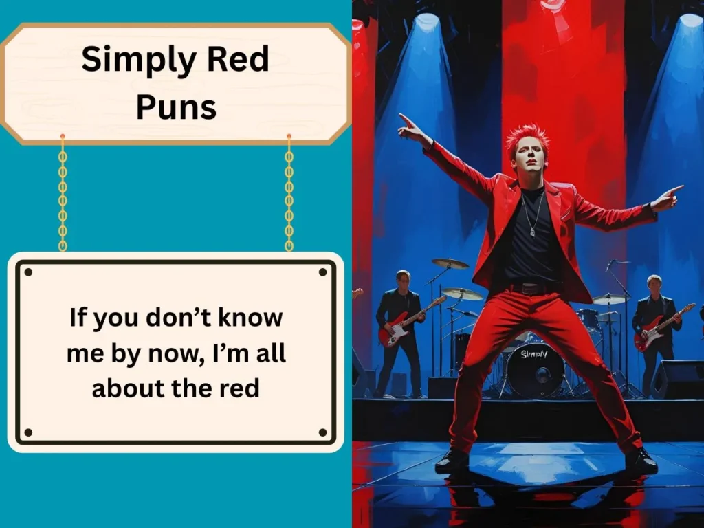 Simply Red Puns
