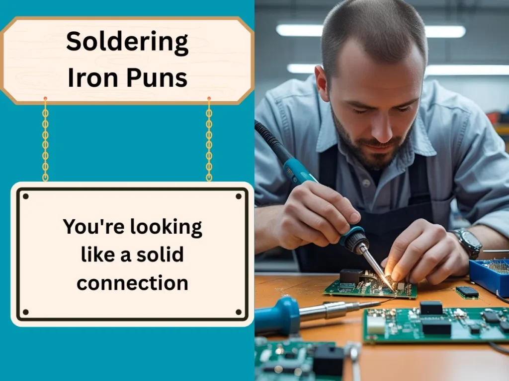 Soldering Iron Puns