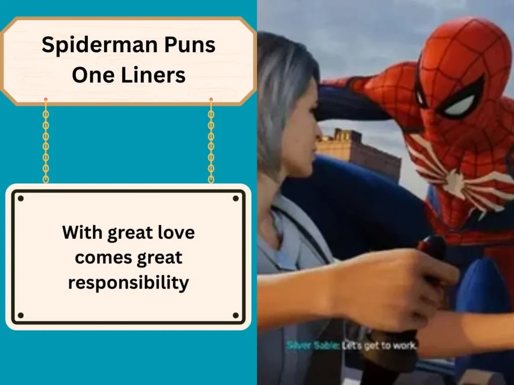 Spiderman Puns One Liners