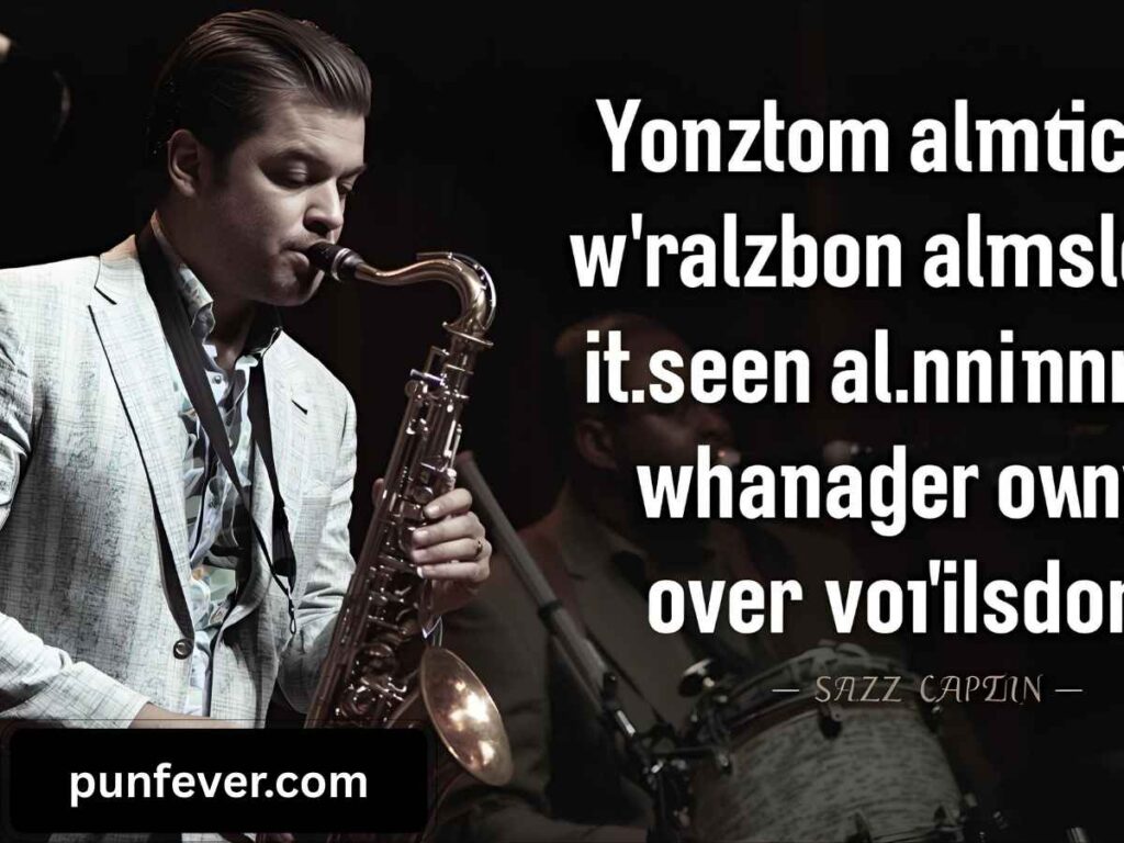 Jazz Puns Captions