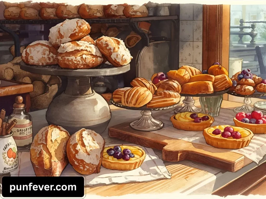 Bakery Pastry Puns