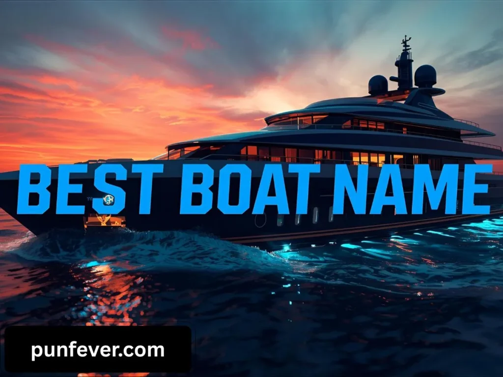 Best Boat Name Puns