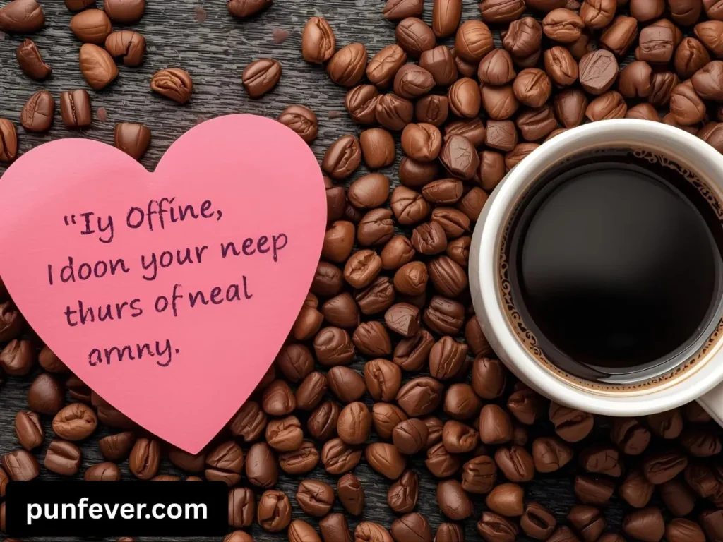  Coffee Valentines Puns Captions