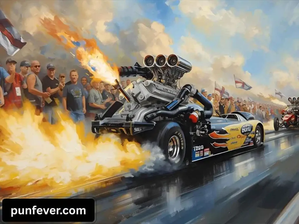 Drag Racing Puns