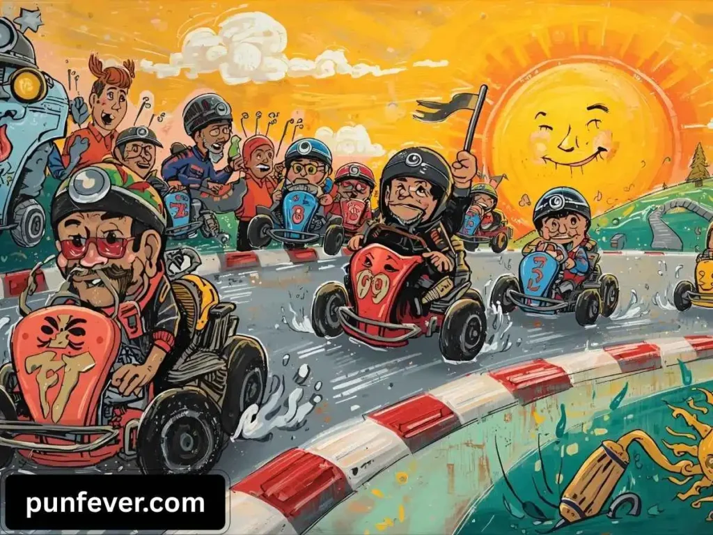 Funny Racing Puns