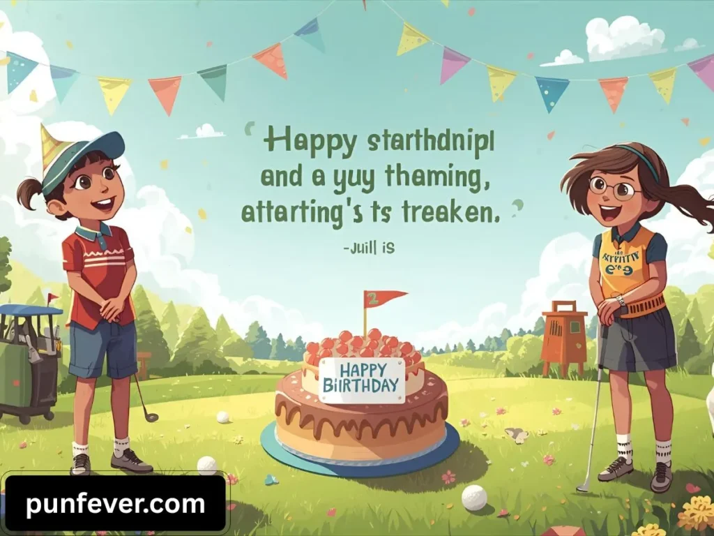 Golf Birthday Puns Captions