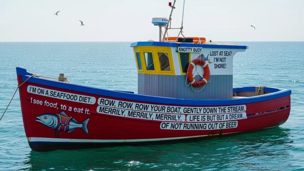 Hilarious Boat Names Puns