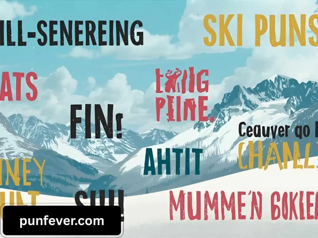 Skiing Puns for Captions