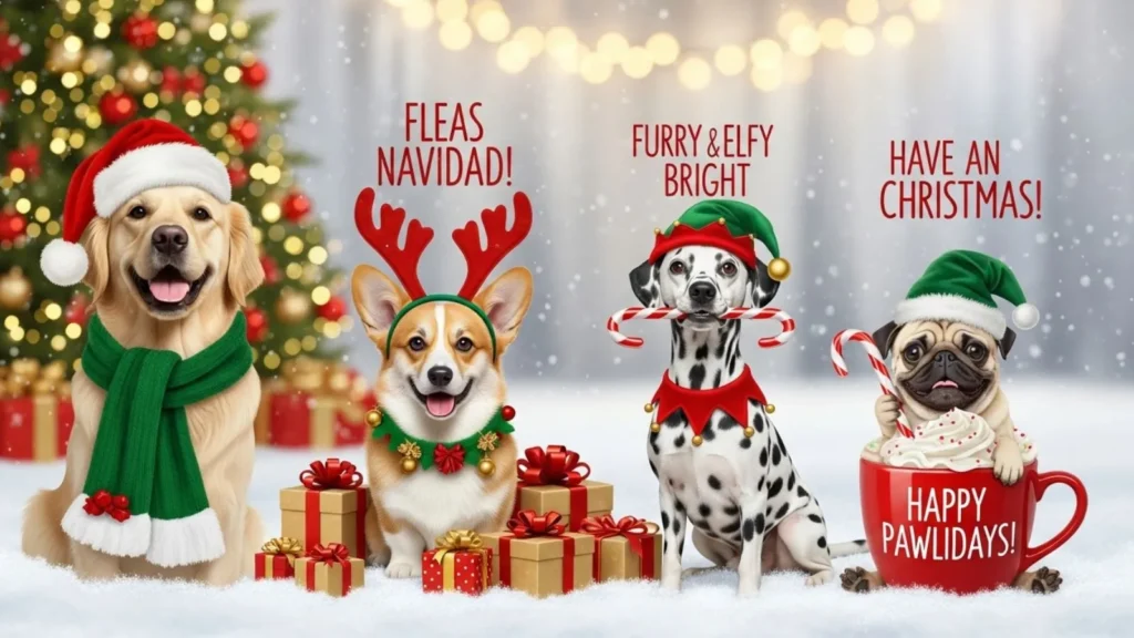 Christmas Dog Puns
