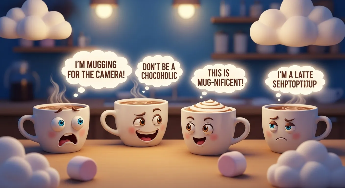 You are currently viewing 99+ Best Hot Chocolate Puns So Good They’re Mug-nificent