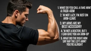 Read more about the article 109+ Top Funny Arm Puns for Every Occasion