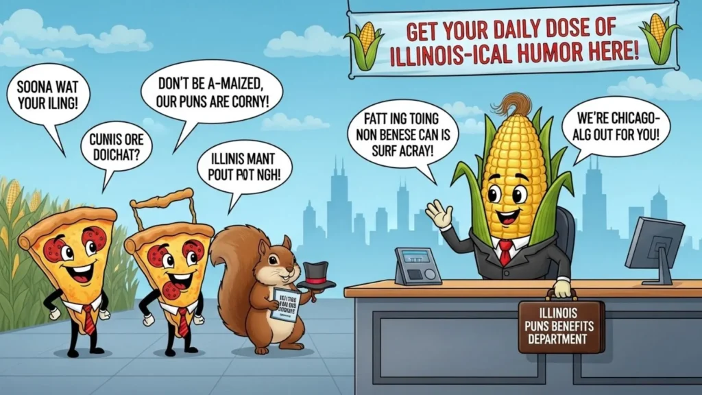 99+ Illinois Puns Benefits From Chicago Laughs to Caption Gold