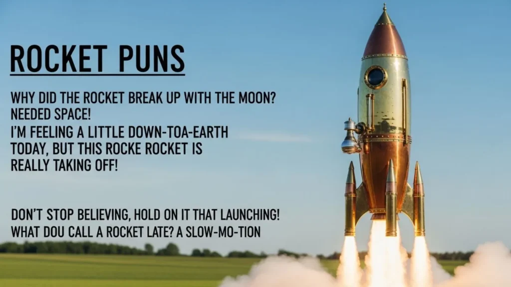 115+ Rocket Puns That Will Launch You Into Laughter 🚀