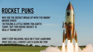 Read more about the article 115+ Rocket Puns That Will Launch You Into Laughter 🚀