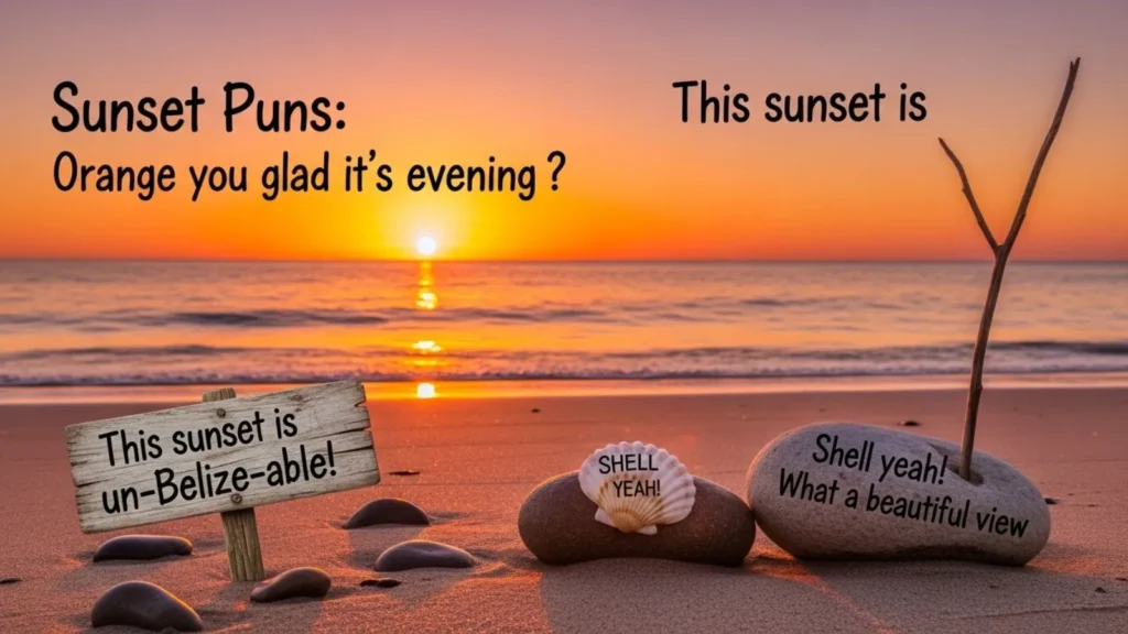 139+ Funny Sunset Puns That Will Brighten Your Evening 🌅